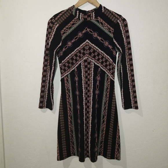 FREE PEOPLE Stella Boho Knit Mini Dress - Picture 3 of 8